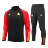 AS Rom Training Sweatshirts Quarter-zip 2023-24 Schwarze Für Kinder